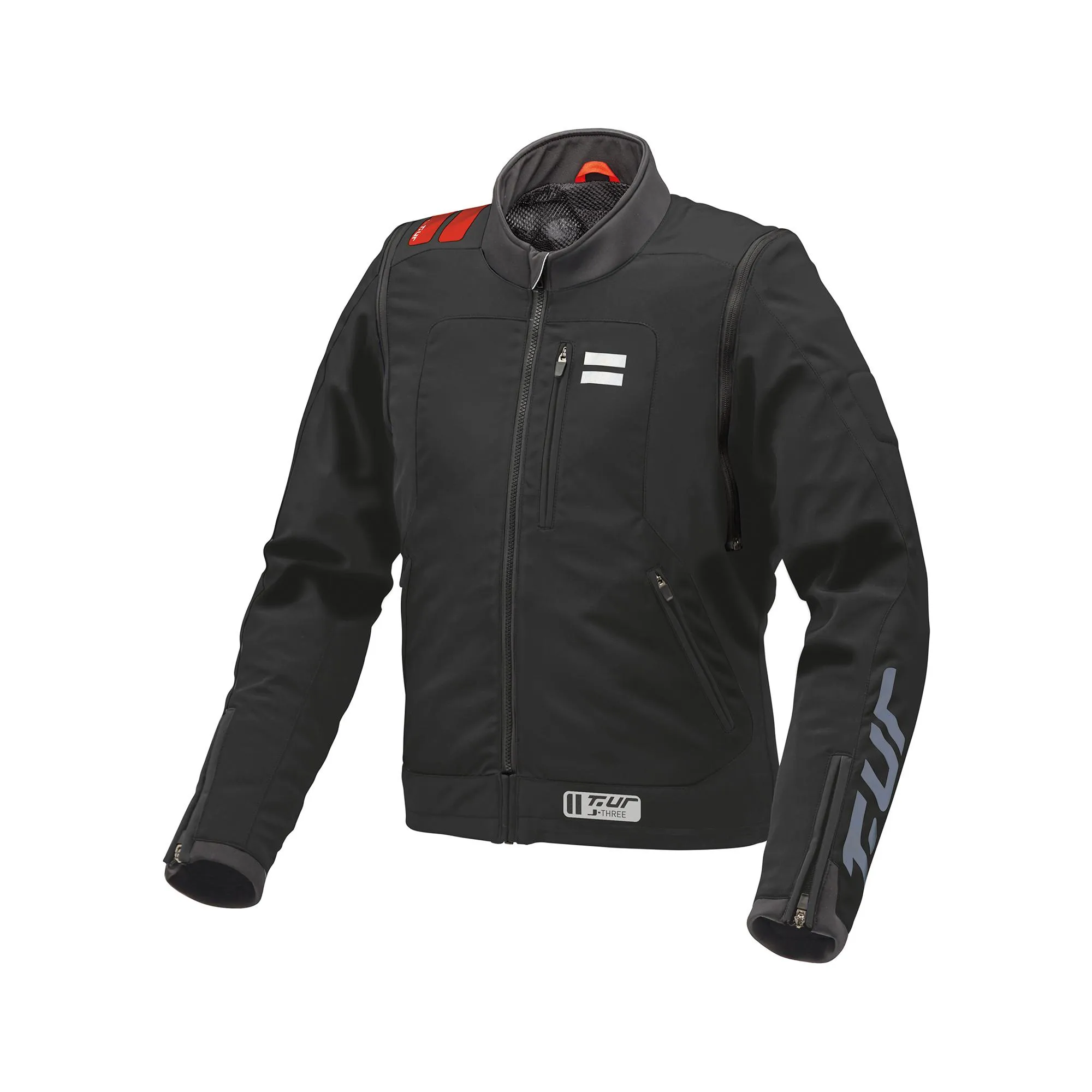 J-THREE ARM LINK Jacket Black - T.UR