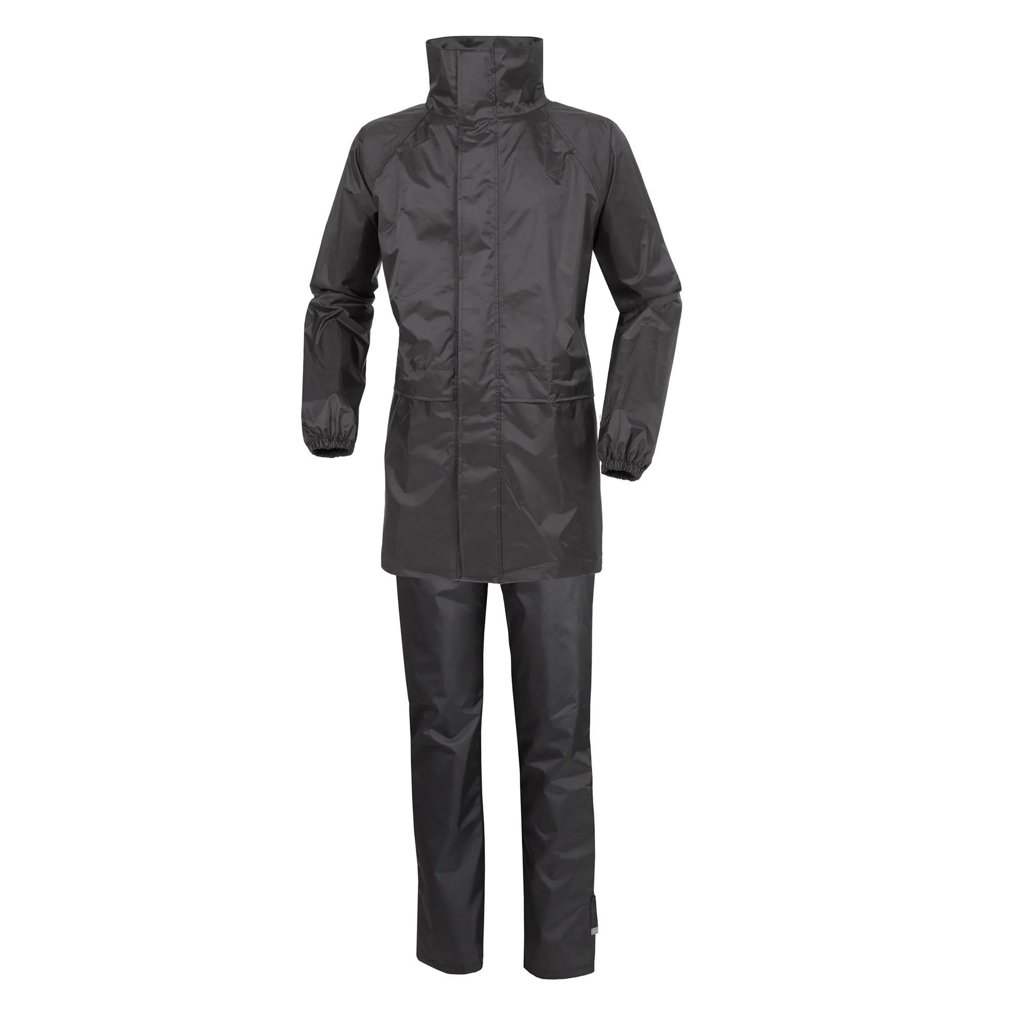 Waterproof Jacket and Trouser Set Diluvio Start Black 567 - Tucano Urbano