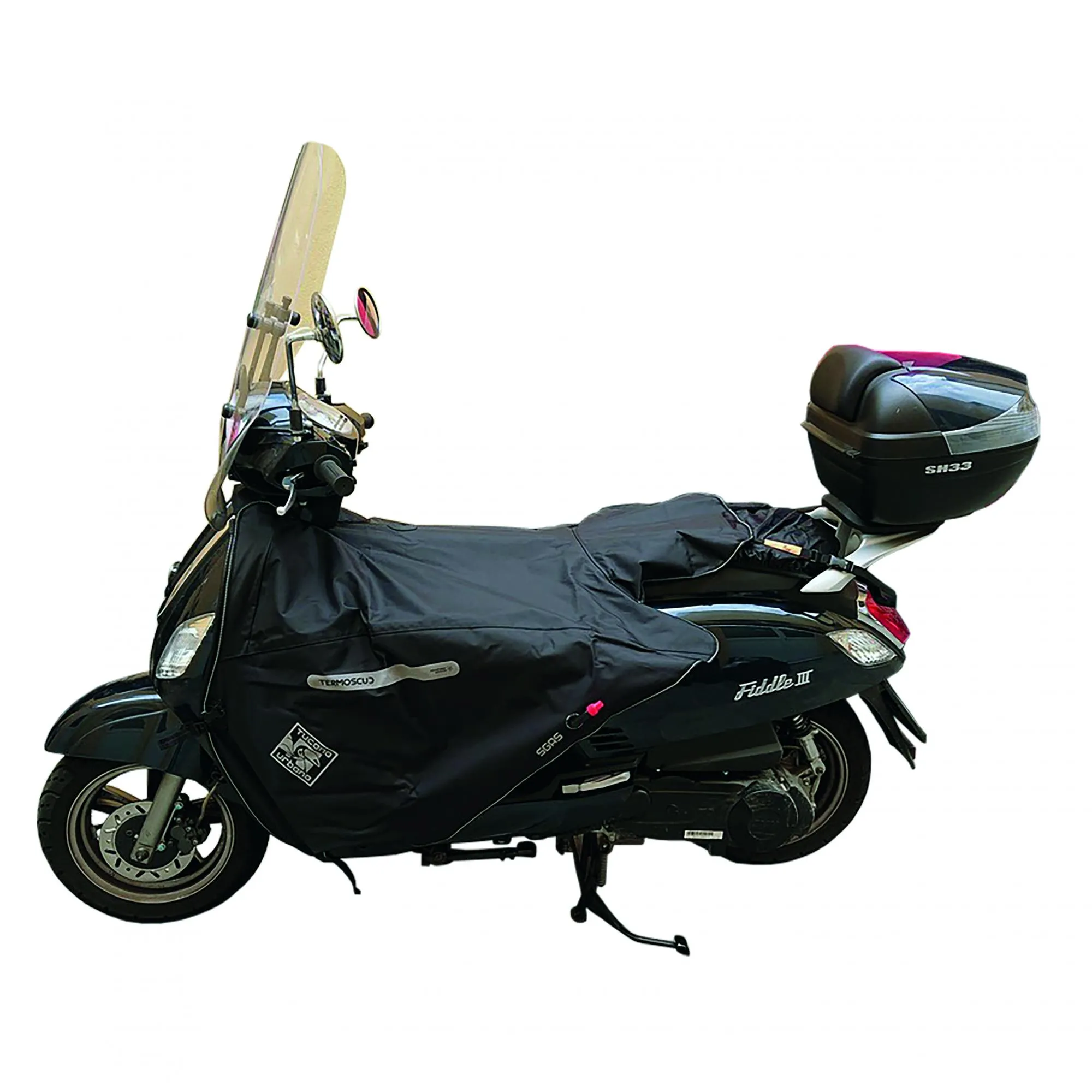 Leg Cover Termoscud® Black (R205X) - Tucano Urbano