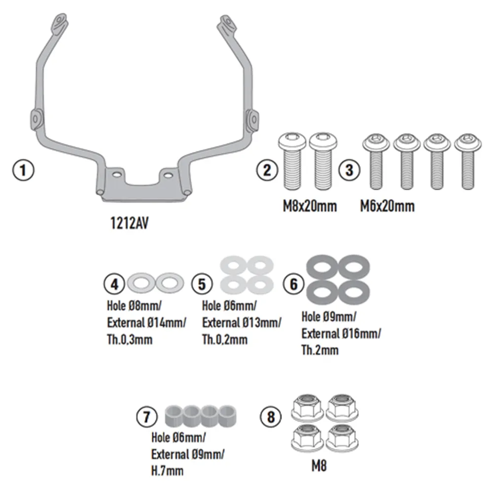 ATTACK KIT SCREEN HONDA GB350S (2025) (A1212AK) - KAPPA