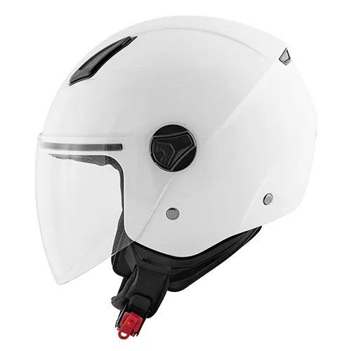 D.JET HELMET KV28S SOLID COLOR WHITE - KAPPA