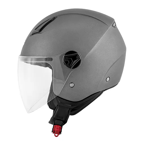 D.JET HELMET KV28S SOLID COLOR TITAN - KAPPA