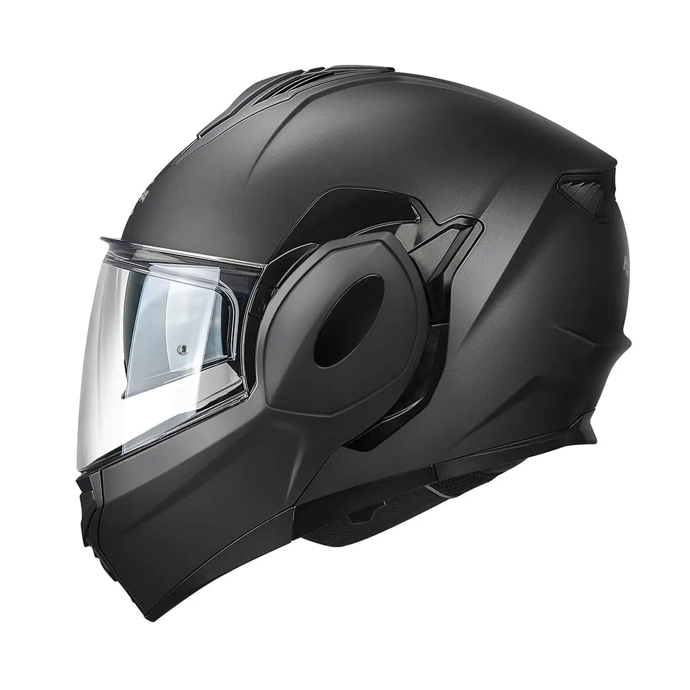 FLIP-BACK HELMET KV55 MATT BLACK - KAPPA