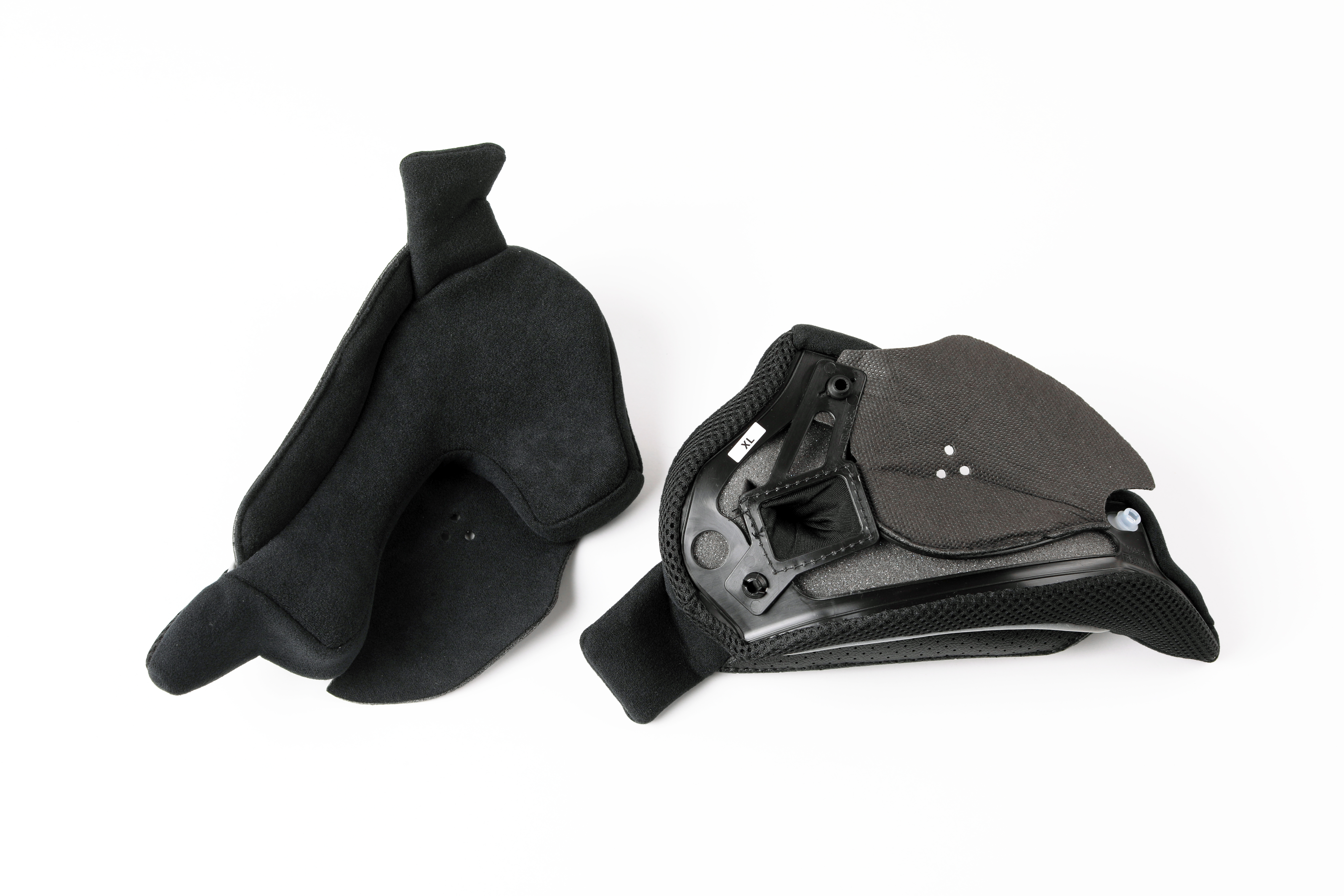 SP.CHEEK PADS. TOP CLIMA COMFORT.L.35 MM.BLACK.STD L - NCOM.N100-6 - NOLAN