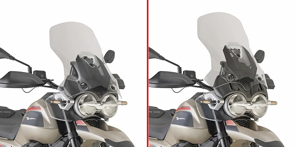TRANSP. SCREEN MOTO GUZZI V85 TT (2024) (KD8209ST) - KAPPA