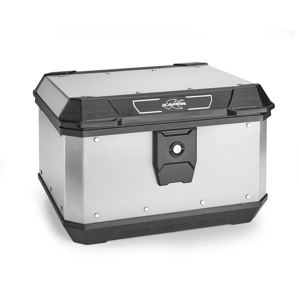 NATURAL ALUMINIUM MONOLOCK TOPCASE 40LT (KMX400A) - KAPPA