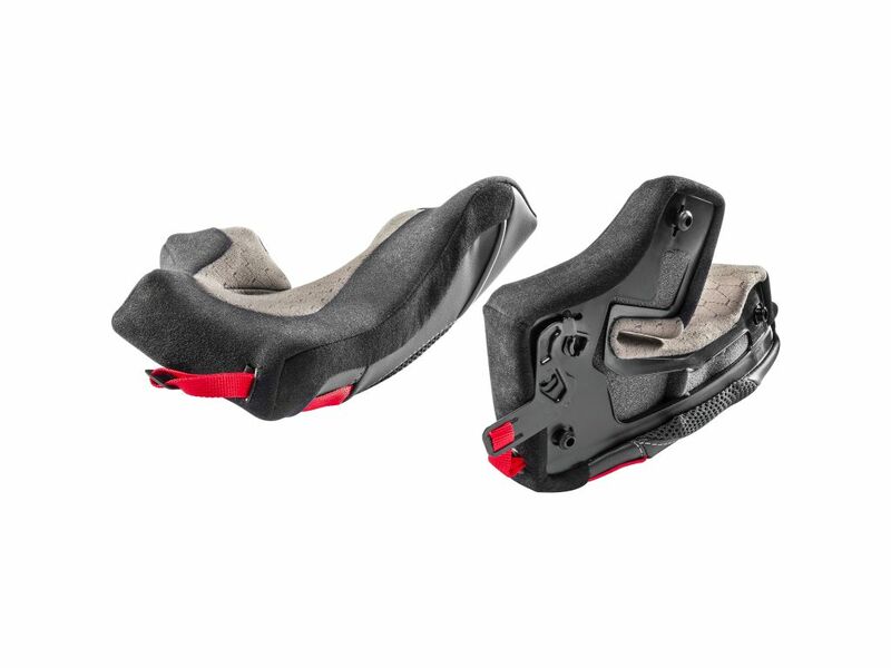 SP.CHEEK PADS.STEADYFIT.L.30 MM.GREY-BLACK.STD L - NCOM.X903/ULTRA/552ULTRA - NOLAN