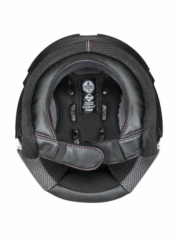 SP.INTERIOR.CLIMA COMFORT.S.BLACK-RED.N21/VISOR - NOLAN