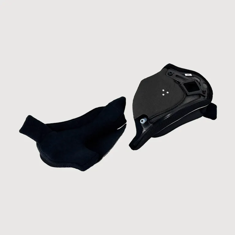 SP.CHEEK PADS.TOP CLIMA COMFORT.M-L-XL-XXL.30 MM.BLACK-GREY.STD XL - NCOM.N120-1 - NOLAN