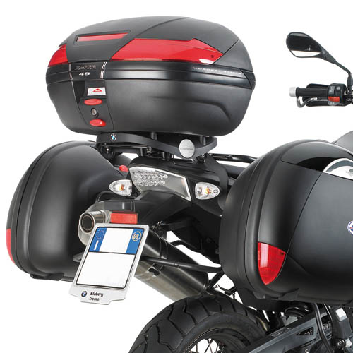 TUBULAR SIDE CASE HOLDER FOR BMW F650GS- (KL690) - KAPPA