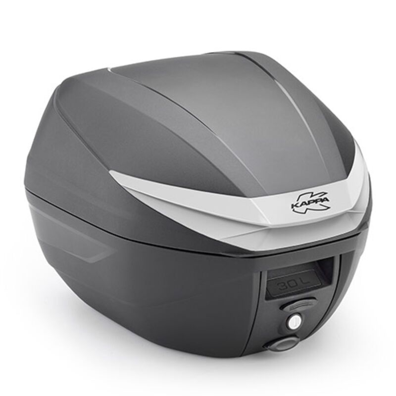 BLACK MONOLOCK TOP CASE 30LT. (K3000N) - KAPPA