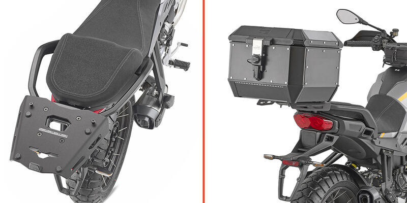 SPECIFIC RACK MOTO GUZZI STELVIO (2024) (KRA8208) - KAPPA
