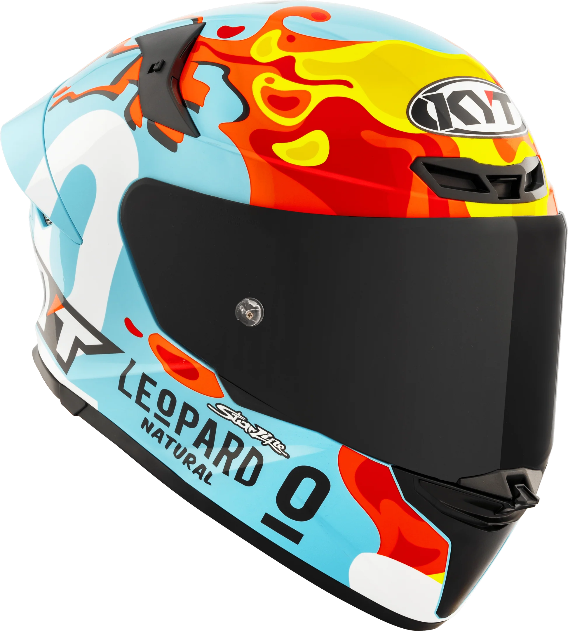 HELMET KYT TT-REVO LEOPARD REPLICA ARAGON /E06 - KYT