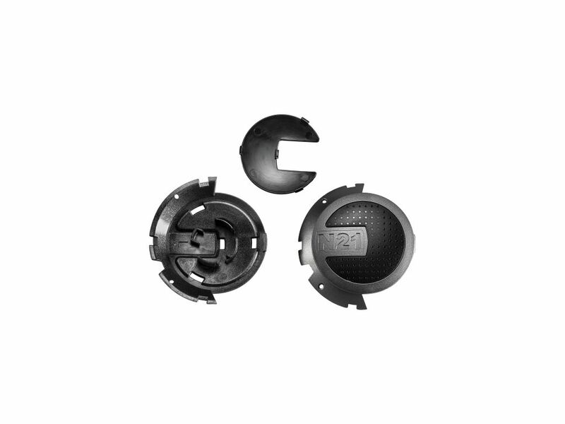 SP.COVERS.DARK INOX FLAT-BLACK.N21VISOR.VISOR - NOLAN