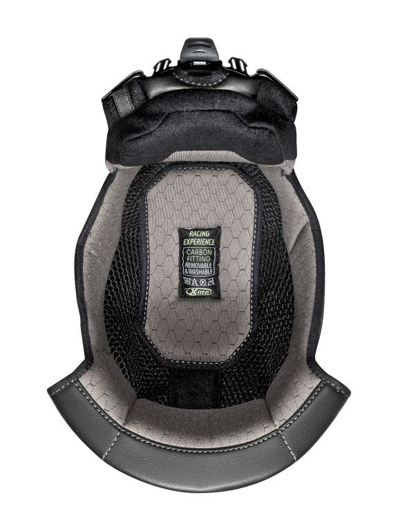 SP.INTERIOR.RACING.XXL.GREY-BLACK.CARBON FITTING.X903/ULTRA/552ULTRA - NOLAN