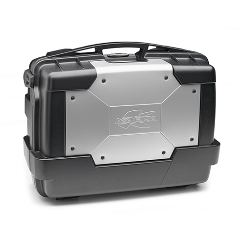 TWO BLACK OF SIDE-CASES 33LT COMPLETE OF (KGR33PACK2) - KAPPA